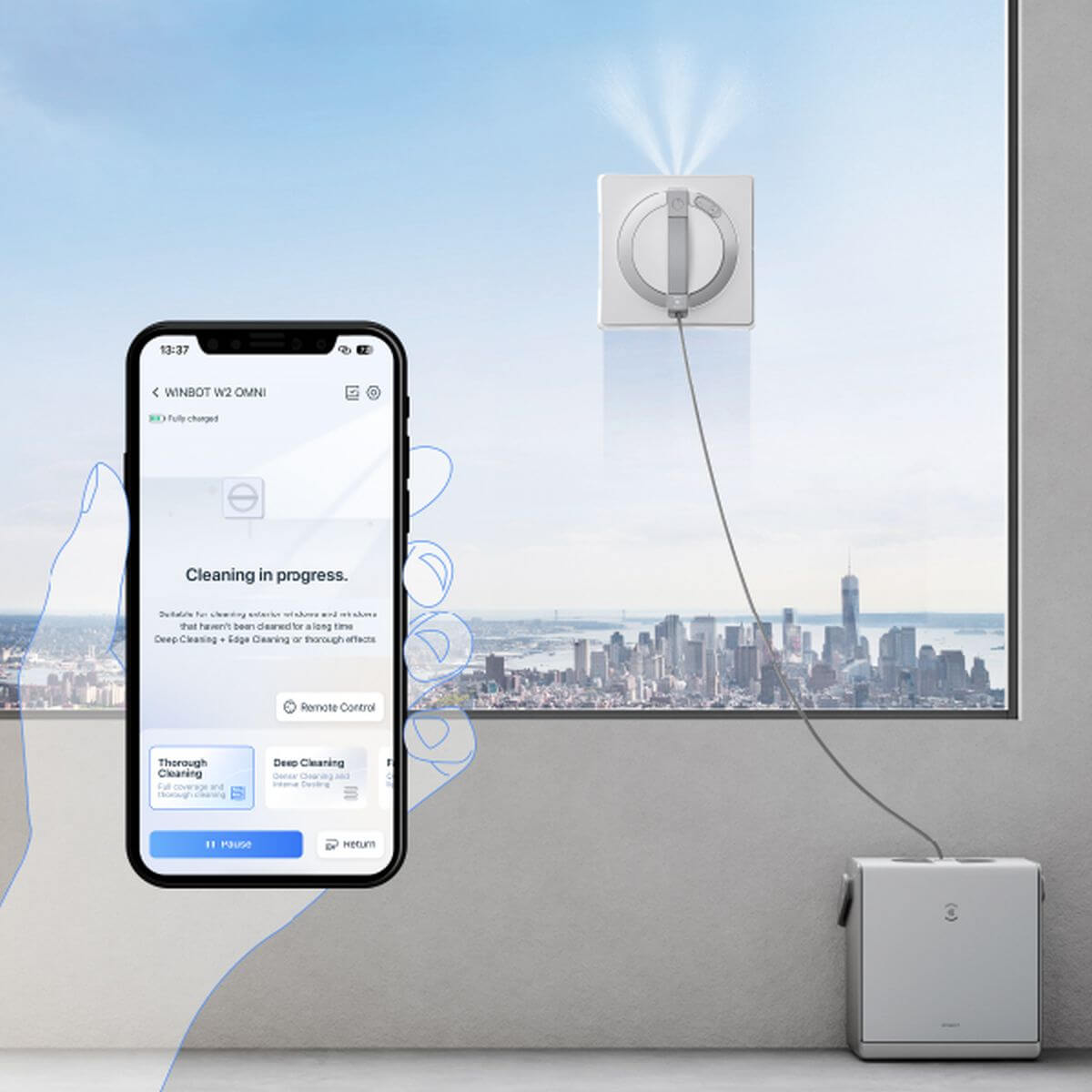 21 Intuitívna aplikácia ECOVACS HOME